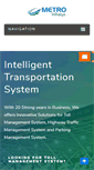 Mobile Screenshot of metroinfrasys.com